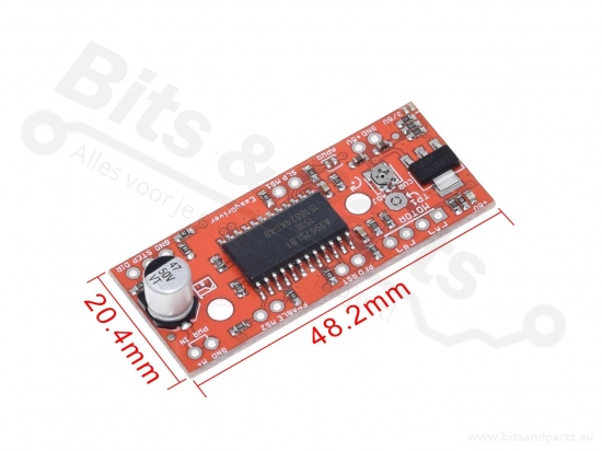 Stepper motor driver EasyDriver A3967 V44